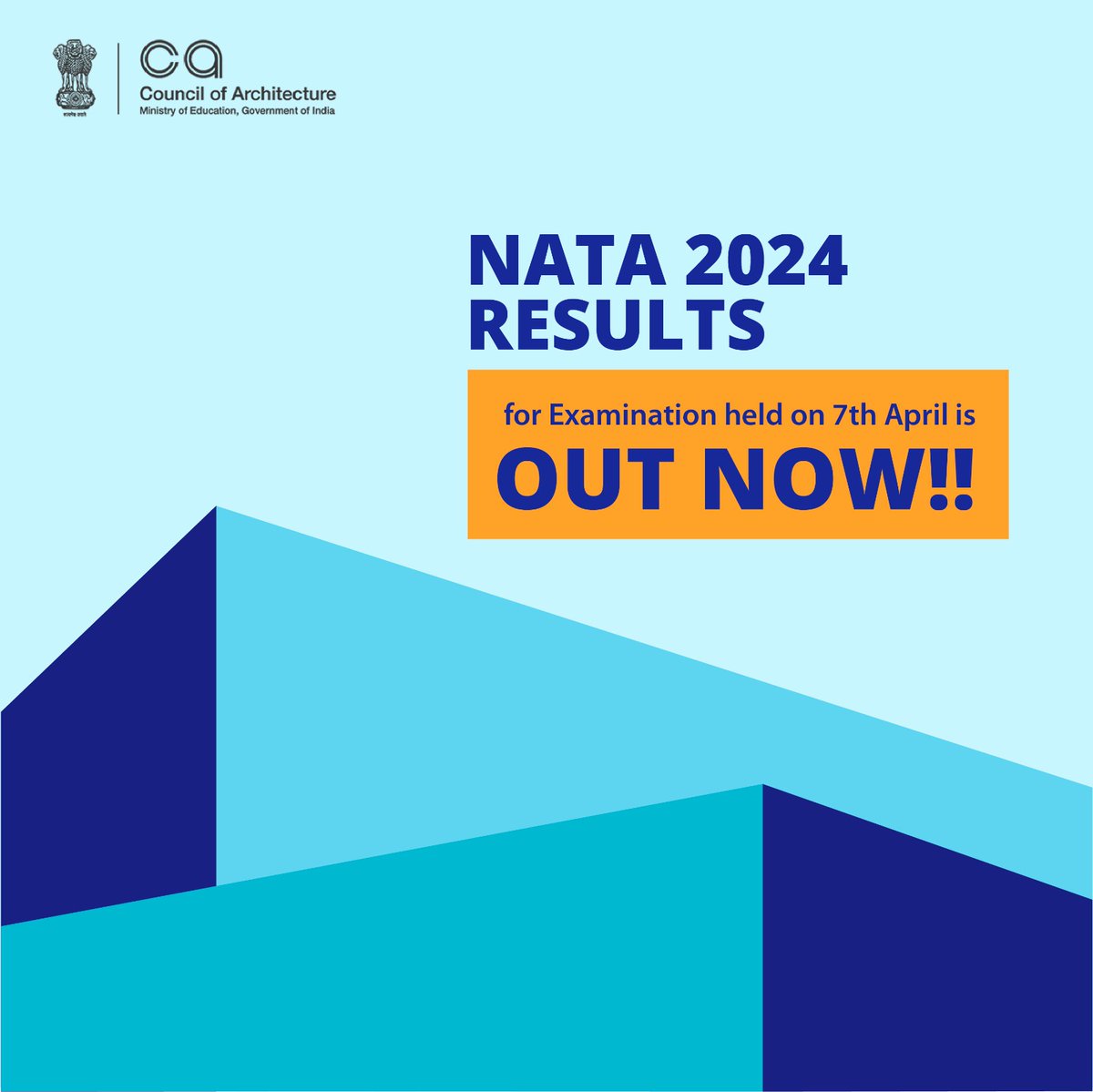 NATA 2024 results for the examination conducted on April 7th are now live. Did you make the cut? Check your scores now!

#NATA2024 #ExamResults #resultsday #councilofarchitecture