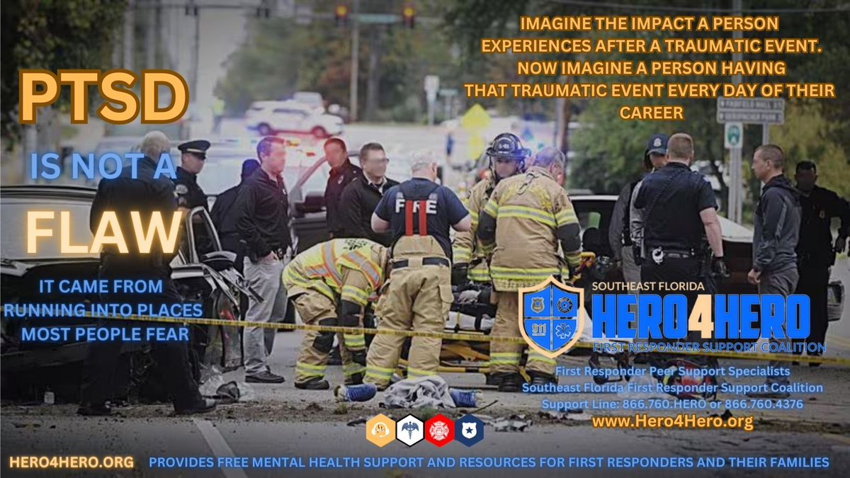 #MentalHealthMatters #firstresponder #firefighter #police #dispatch #EMS #corrections #Hero4Hero