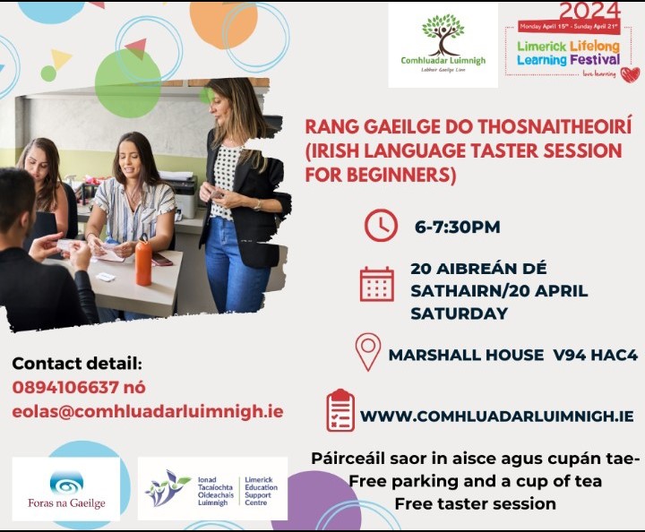 Seisiún an-chabhrach do dhaoine ag tosú ar thuras chun Gaeilge a fhoghlaim. Parents/guardians of our @SpraoiNaGaeilge attendees... a great opportunity to kick start your Irish language learning journey or brush off the cobwebs from your own school days. Maith sibh @ComhluadarL ☘️