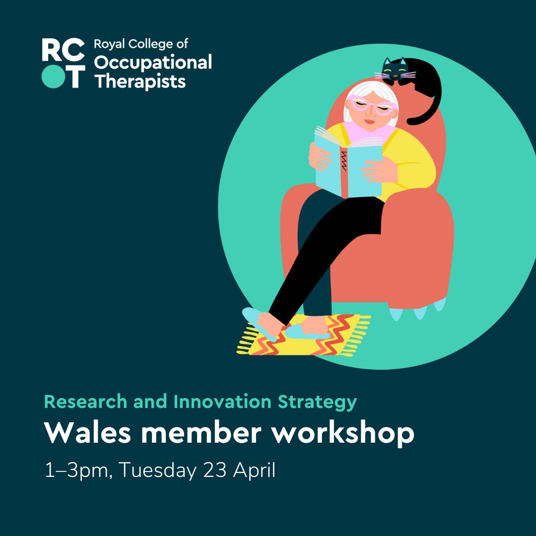 ✨ Wales members, share your thoughts on our new Research and Innovation Strategy. Join us on Tuesday 23 April: loom.ly/vvH60Ec

@RCOTWalesRegion <a href="/RCOTPolicyWales/">RCOT Welsh Policy</a>