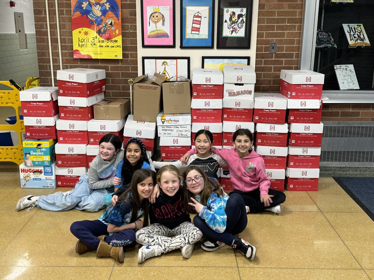 A thank you to Troop 961 for the successful book drive they ran for us. "Troop 961 would like to extend our thanks to the PTA and SMR school community (via PARP week) for helping us collect books. Together we were able to collect 41 boxes of books to donate to the book fairies!"