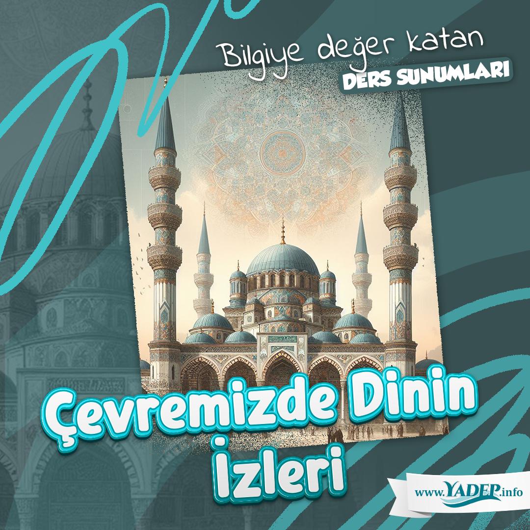 Yaşadığımız coğrafyanın mimarisine ve kültürüne baktığımızda İslâm'ın izlerini nerelerde görebiliriz? Web sitemizi ziyaret ederek konu hakkında bilgi edinebilirsiniz. 

yadep.info/cevremizde-din… 

#yapılandırılmışdeğerlereğitimiprogramı #değerlereğitimi #keşfet #keşfetteyiz