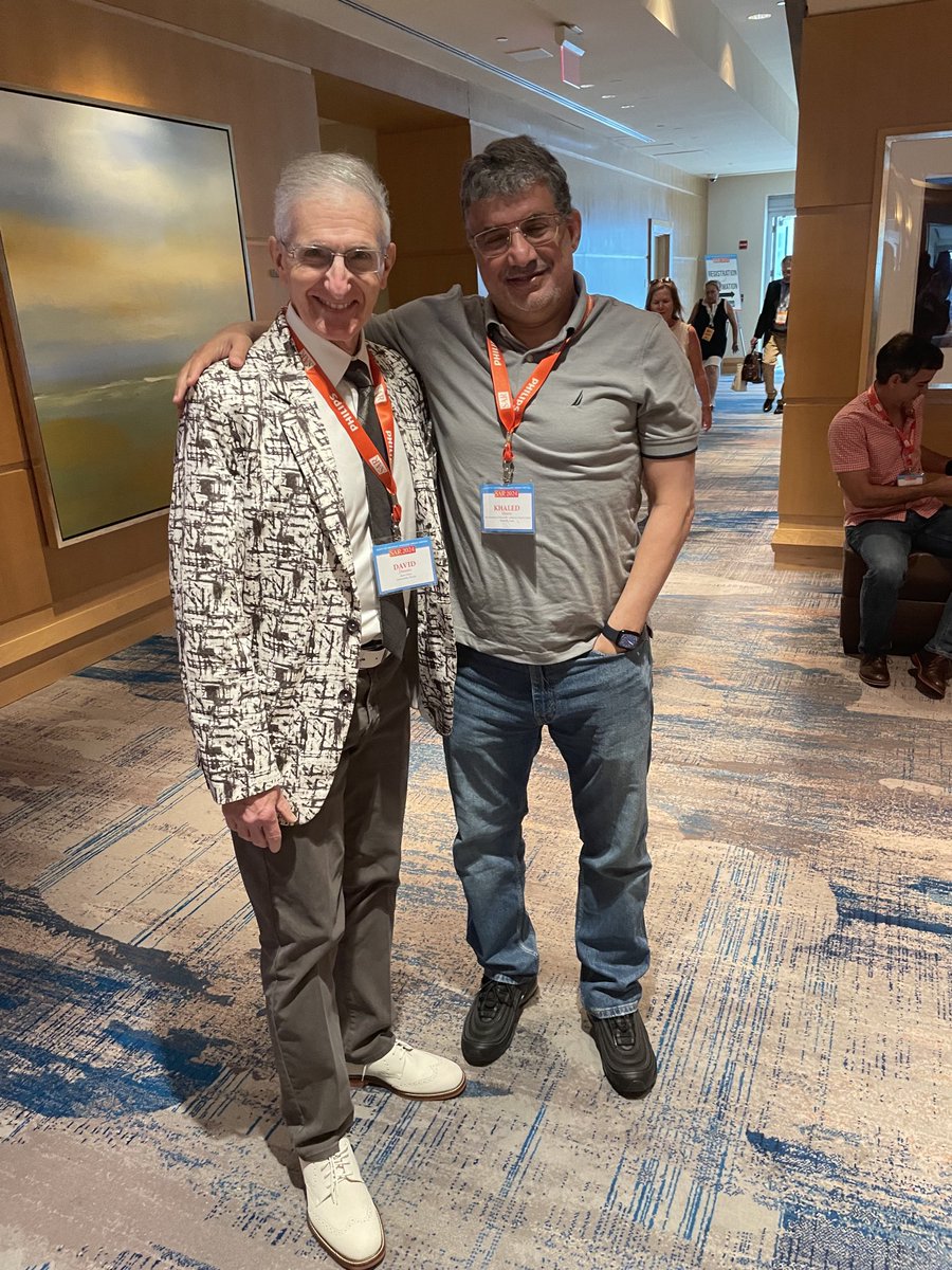 With my great friend and fashion mentor ⁦@DaveDisantis⁩ He didn’t do good job in mentoring me as I am still in my casual jeans