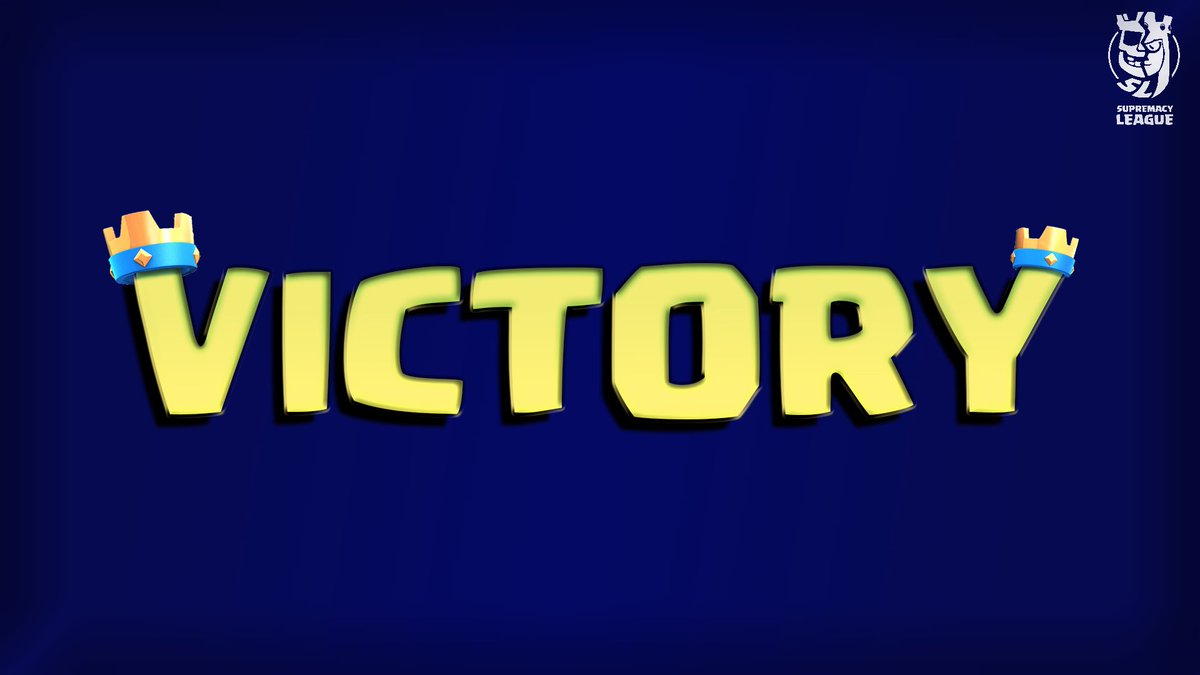 VICTORY!!!
🆚 <a href="/The_Gladers/">The Gladers</a> 
🏆 <a href="/CR_Supremacy/">Supremacy League</a> 
📌 Round of 32
📊 2-1
