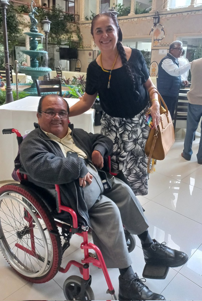 Siempre es grato coincidir en espacio, ideología y propuestas con @joseacosta88, quien está firmemente comprometido con los derechos de las personas con discapacidad. #SaraSenadora