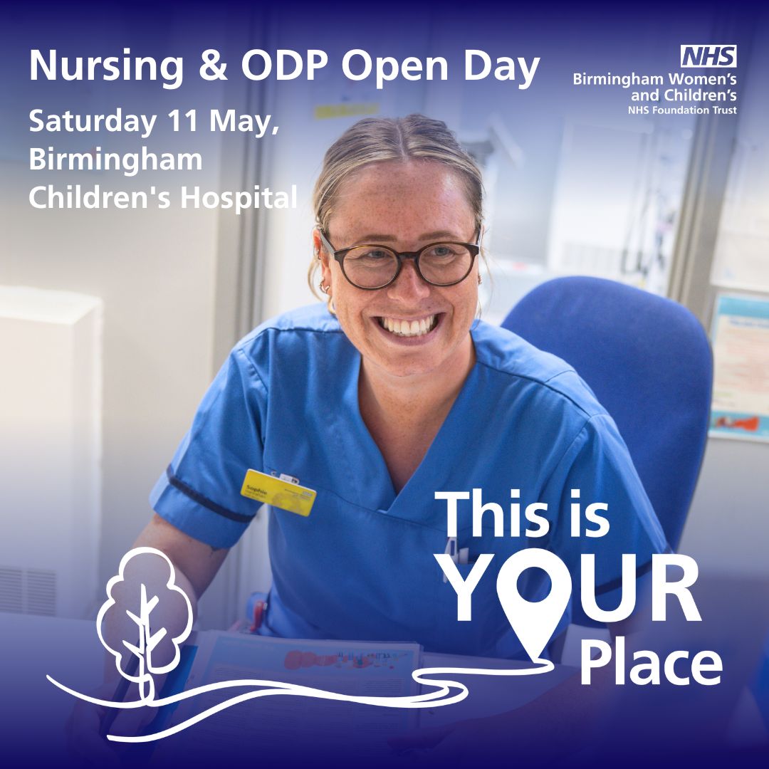 What makes us different? As a specialist Trust for women and children, there are many opportunities to develop that aren’t found anywhere else. Find out why this could be your place at our next Nursing and ODP Open Day. For more info and to register visit: orlo.uk/9yXTV