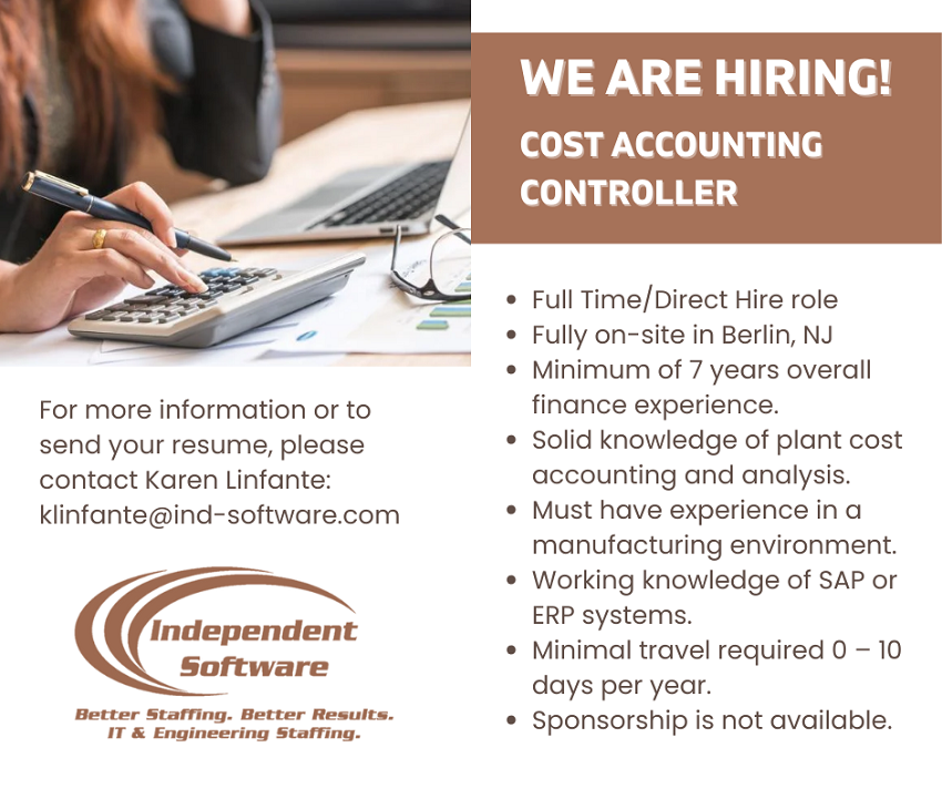 ISESInc's tweet photo. Please contact Karen Linfante: klinfante@ind-software.com for more information on this direct hire/on-site role: https://t.co/m2NiG6DQ6R
#costaccounting #finance #manufacturing #accouting #sap #erp #microsoft #jobs #womenbusiness https://t.co/HLQdi12W5g