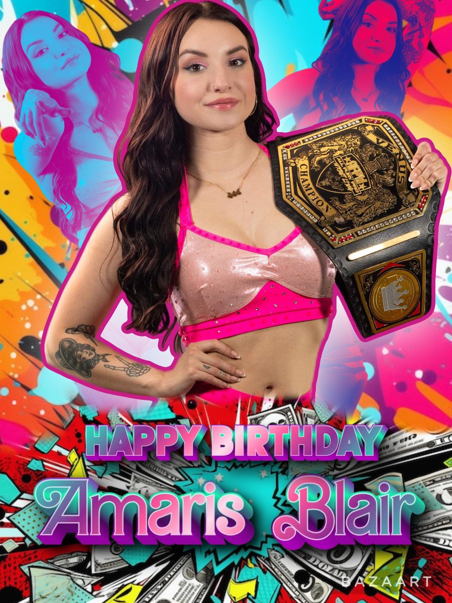 Join us in wishing our Venus champion Amaris Blair a very happy birthday today!