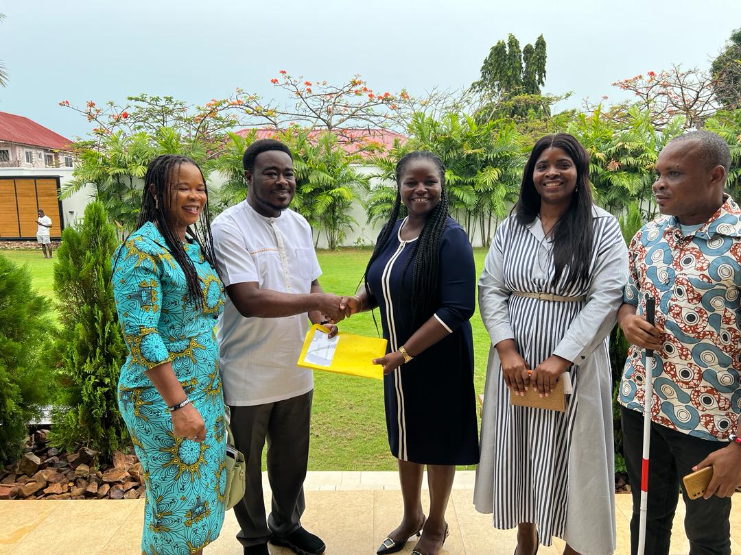 Today, @STARGhana, @gfdghana, @SEND_GHANA, @fida_ghana, and @ICDPGhana met with the @OfficialNDCGh #Manifestocommittee to present proposals on #gender, #socialprotection and #disabilityinclusion for consideration in their Manifesto.