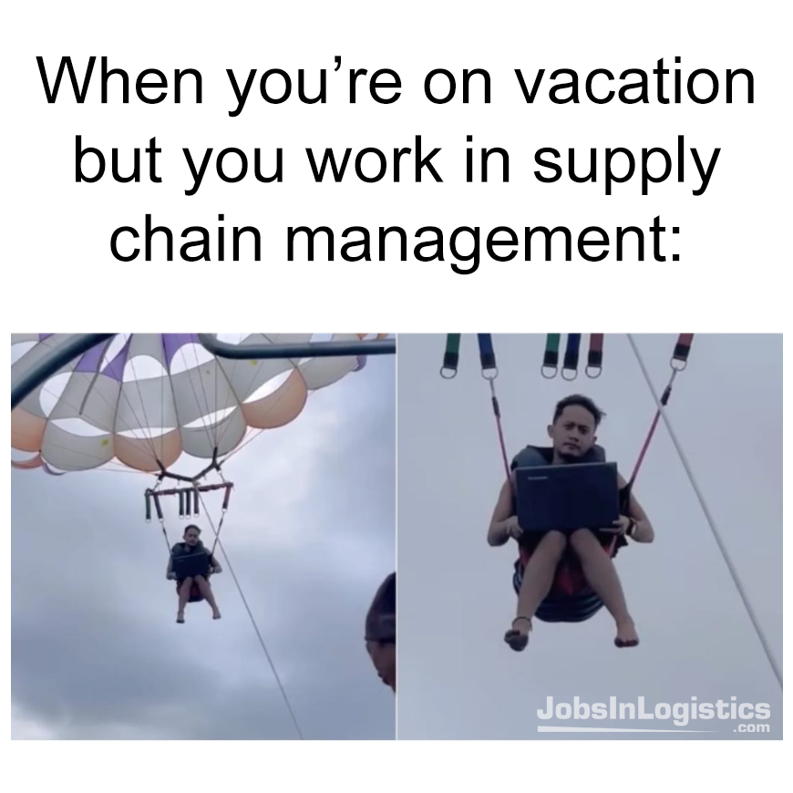 Just gotta check on that shipping plan real quick... #supplychain #logistics #shipping #supplychainmanagement