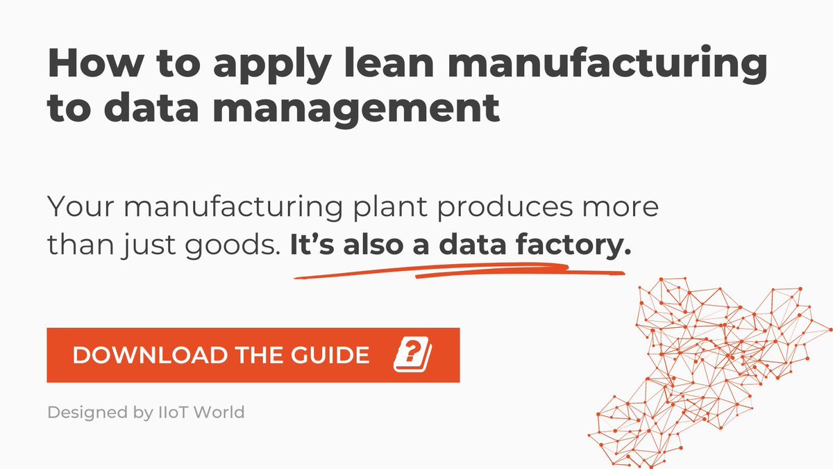 How to apply lean manufacturing to data management buff.ly/4cWWWyk Find out more at #HM24: buff.ly/3Pvlcxo #sponsored #highbyte_iiot #HM_IIoT #HannoverMesse #Industry40 #Manufacturing @LucianIlie15 @GregorianCT1 via @fogoros