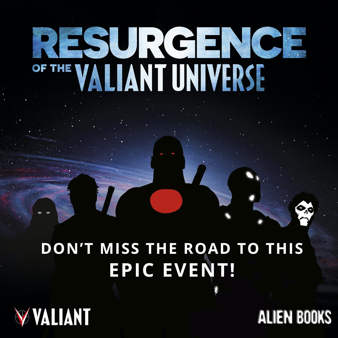 🚀 Get ready for the ultimate showdown in the comic book event of the summer! Introducing the RESURGENCE of the Valiant Universe! 🚀 Valiant's mightiest heroes face an unprecedented threat in a gripping miniseries that will redefine the entire Valiant Universe.