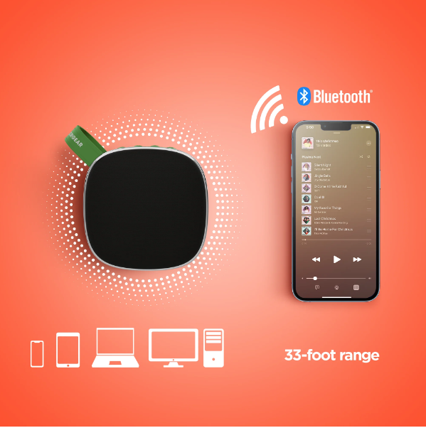 MixupTeam's tweet photo. Sin cables, sonido puro...
Conéctese de forma inalámbrica con cualquier dispositivo Bluetooth en un rango de 33 pies.
Bocina Fabrix Mini de #HYPERGEAR a tan solo $449. https://t.co/aw3ctS2dRe