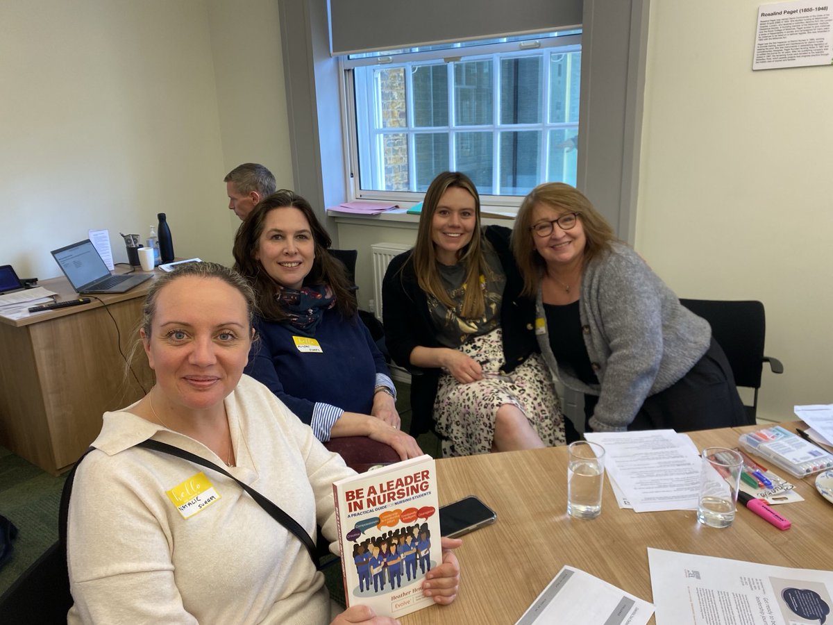 Fantastic discussions with ⁦⁦<a href="/sashnhs/">SASH NHS Trust</a>⁩  #studentvoice relationship building &amp; inclusivity. TY ⁦<a href="/NurseMilner/">Katie Milner 💙</a>⁩ and Alyson Stobbs for your support. Congrats to Natalie #prizewinner ⁦<a href="/HeatherHenry4/">✨Heather Henry RN QN MBA</a>⁩ fantastic book