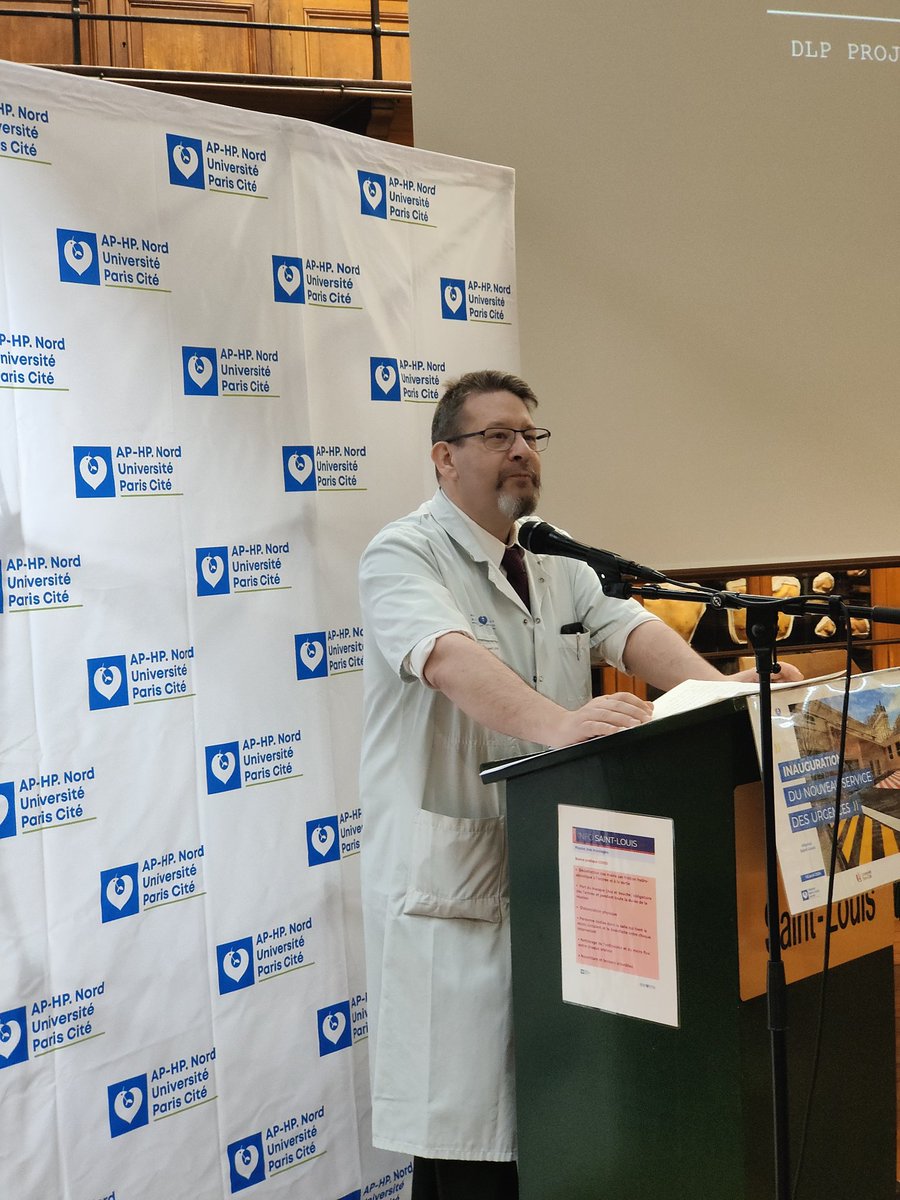 [#ENDIRECT] Aujourd'hui, l'@hopsaintlouis <a href="/APHP/">Assistance Publique – Hôpitaux de Paris (AP-HP)</a> inaugure le service des urgences dirigé par le Dr JP Fontaine 🏥 en présence du DG AP-HP <a href="/nicolasrevel/">Nicolas Revel</a> et du directeur du GHU, Vincent-Nicolas Delpech