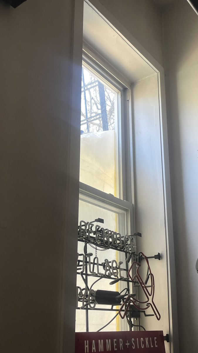 WINDOW TARPS COMING DOWN AFTER 2 WEEKS OF LIVING IN AN INSANE ASYLUM LETS GOOOOOOO