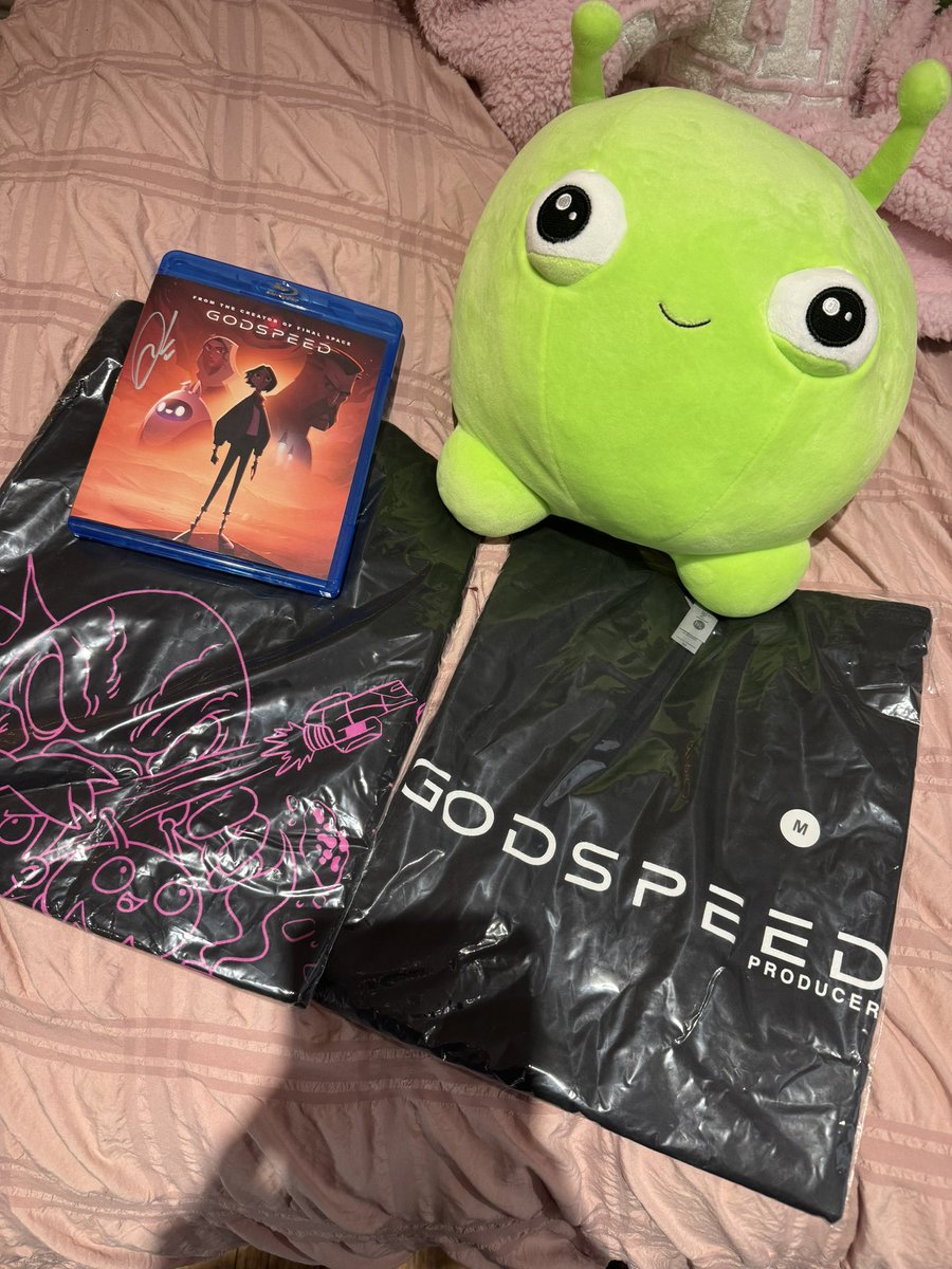 KaytNicol3's tweet photo. @OlanRogers @FinalSpace @godspeedseries today is a great day! https://t.co/hgj6EhwMmP