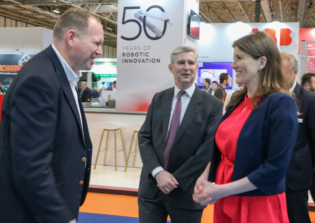 “It really speaks to innovation, which is at the heart of my department, Science, Innovation and Technology,' said @michelledonelan, Secretary of State for @SciTechgovuk, describing our stand at #MACH2024 after visiting earlier today. Thank you for coming to see us 🤝