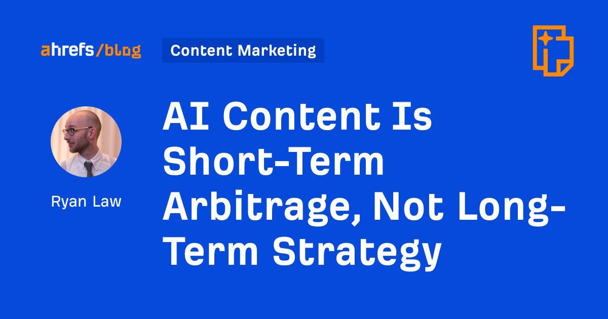 It’s sorely tempting to hit the big red “publish” button and use generative AI to write every article. But the negatives of AI content might very quickly outweigh the positives. Learn more>>
buff.ly/4861L4Q 
#B2BMarketing #AI #contentmarketing #Digitalmarketing