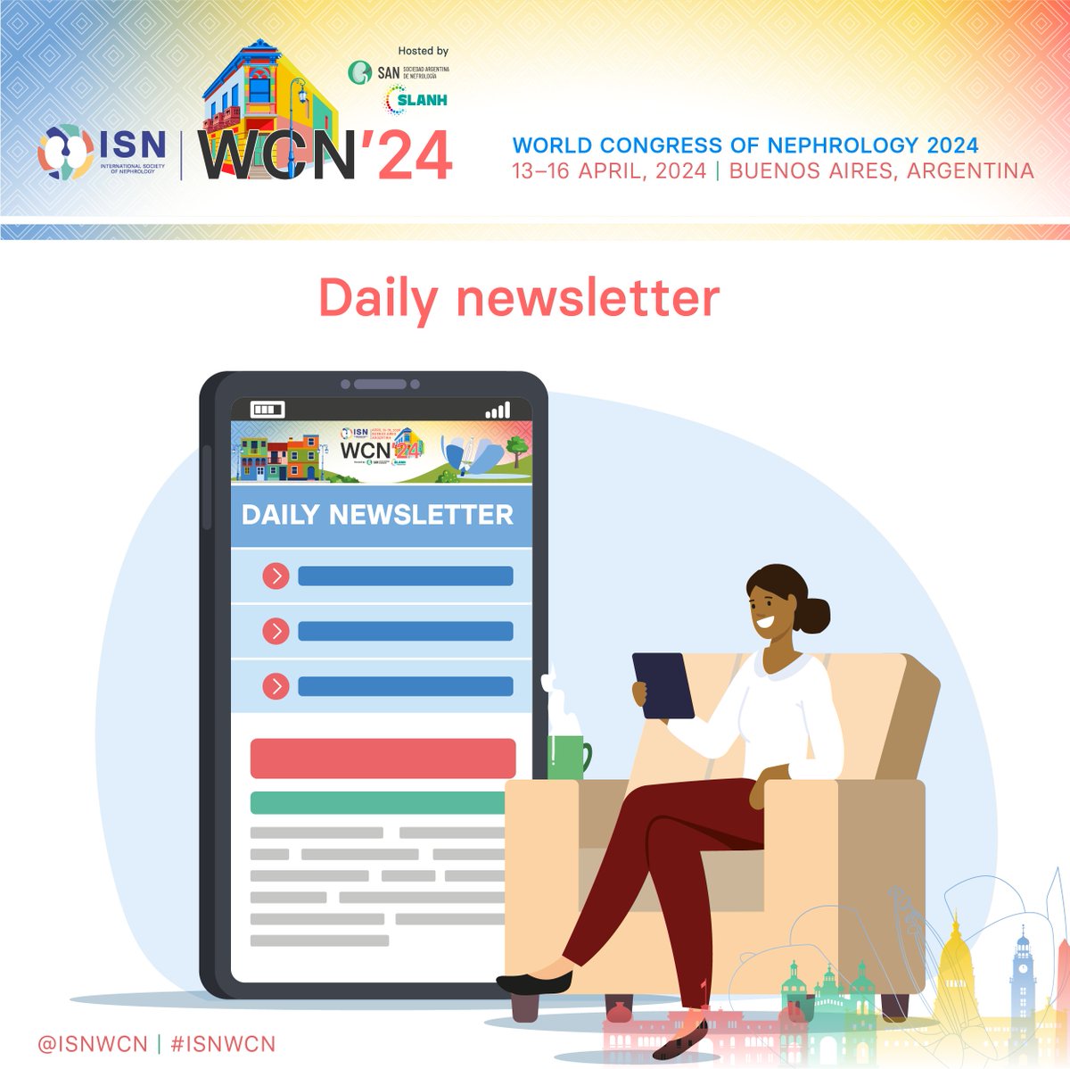 WCN NEWSLETTER is out! Check out the latest news about: • Photo gallery from the WCN’24 • How to access WCN content on ISN Academy? • On-site interviews and podcasts • Save the date for WCN’25 ! 🔥 • and more ➡️ bit.ly/49UnwWl #ISNWCN