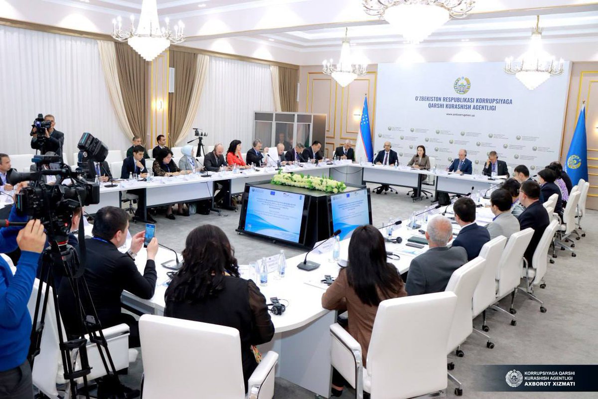 Anti-Corruption Agency of Uzbekistan (@antikoruz) on Twitter photo In cooperation with the <a href="/UNDP_Uzbekistan/">UNDP Uzbekistan 🇺🇿</a>, the <a href="/EU_Tashkent/">EU in UZBEKISTAN</a> and <a href="/giz_gmbh/">GIZ</a>, discussion meetings on the draft National Anti-Corruption Strategy until 2030 were held at the <a href="/AntikorUz/">Anti-Corruption Agency of Uzbekistan</a> with the participation of international experts, civil society institutions In cooperation with the <a href="/UNDP_Uzbekistan/">UNDP Uzbekistan 🇺🇿</a>, the <a href="/EU_Tashkent/">EU in UZBEKISTAN</a> and <a href="/giz_gmbh/">GIZ</a>, discussion meetings on the draft National Anti-Corruption Strategy until 2030 were held at the <a href="/AntikorUz/">Anti-Corruption Agency of Uzbekistan</a> with the participation of international experts, civil society institutions