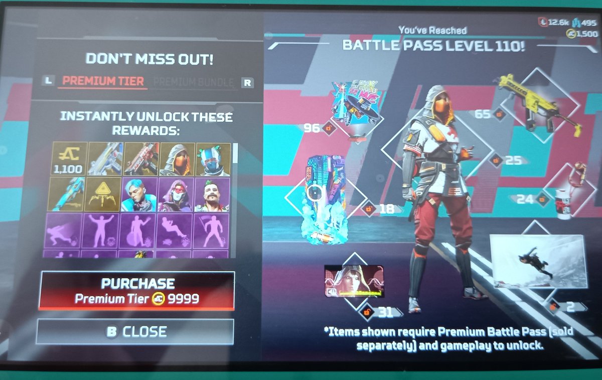 <a href="/PlayApex/">Apex Legends</a> Wtf 
I already own the battle pass and still own everything I got