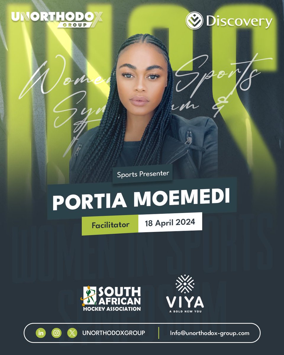 The @unorthodoxgroup  in partnership with @discovery_sa is hosting the Women in Sport Symposium where they will look at the entire value chain of sports and the opportunities available for women!

I’ll be facilitating these panels!

#womeninsports #womenempowerment