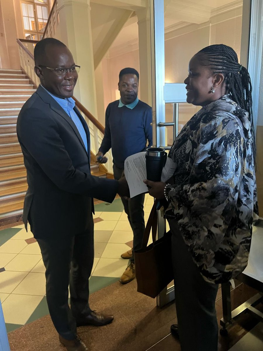 VipuaM's tweet photo. I left gracefully. With a smile 😊 . It’s important for the next phase. It’s not the end of an era, but rather a beginning of a new journey. Thank you Namibians for the opportunity to have served 🙏🏼. https://t.co/NET3XNAWHy