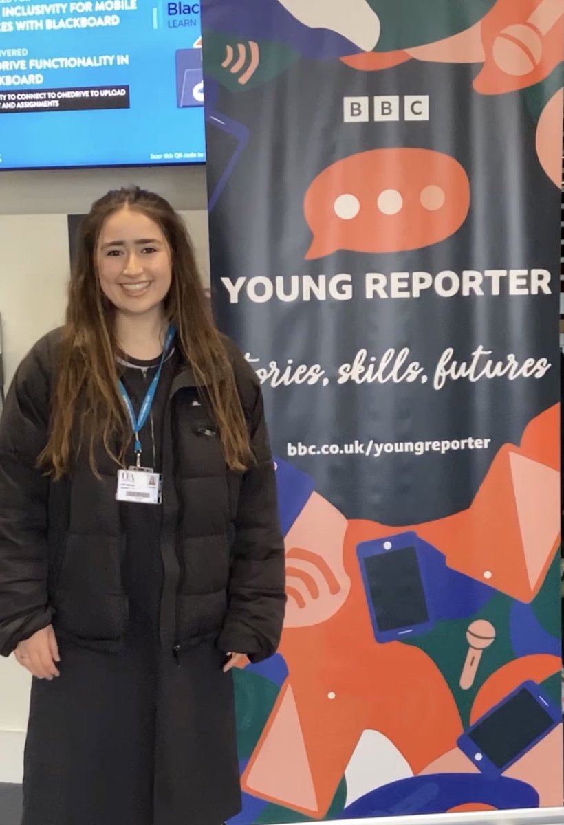 Fun day at the @BBCYoungReport event gathering social media content for @UEA_journalism whilst learning a lot! #bbcyoungreporter