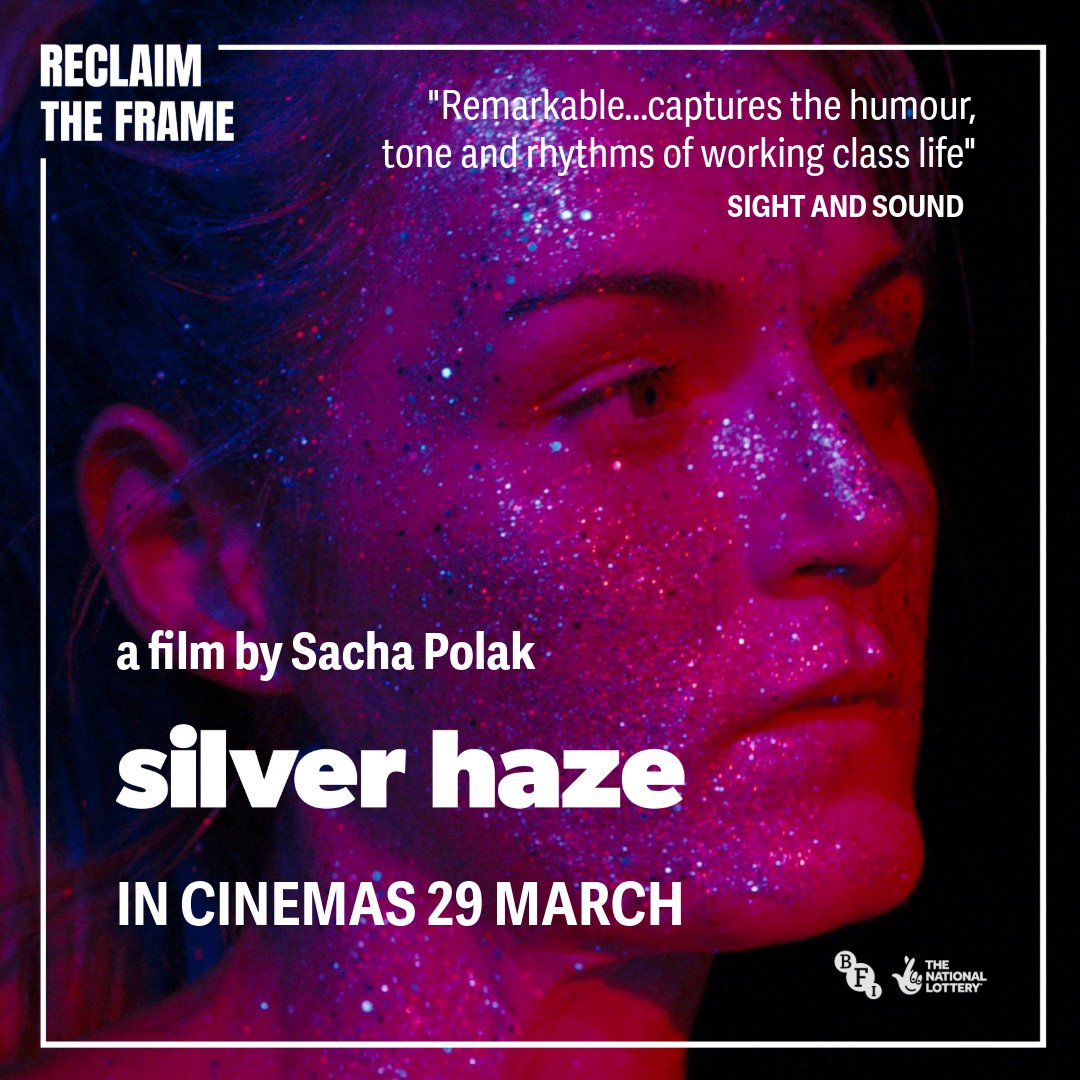 #ReclaimTheFrame with me for the compelling SILVER HAZE✨ Glasgow, catch our recorded Q&A with director Sacha Polak and lead actor Vicky Knight this Weds, 17th April @glasgowfilm. Captioned with audio description available (no AD for Q&A). 🎟️Tickets: bit.ly/3Q49lGN