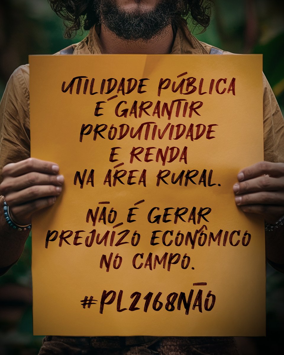 Além de permitir mais desmatamentos em áreas protegidas, o PL2168 pode gerar impactos negativos para a agricultura familiar, pequenos produtores rurais e todos os demais usos da água garantidos por lei. Faz parte do #PacotedaDestruição na CCJ #PL2168não #SalveoCodigoFlorestal