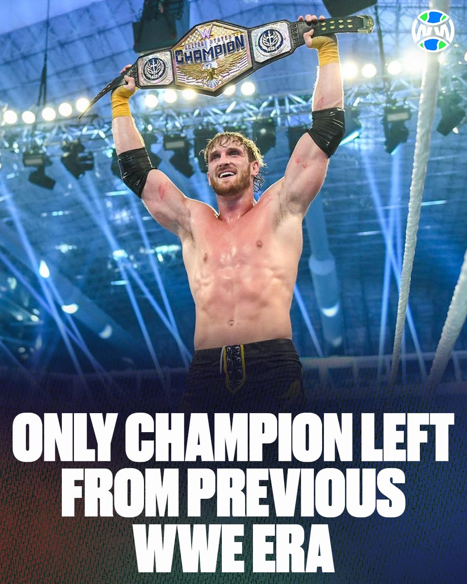 With Rhea Ripley vacating her title, Logan Paul is now the only WWE champion left from the previous era All other titles have now changed hands since Wrestlemania 40