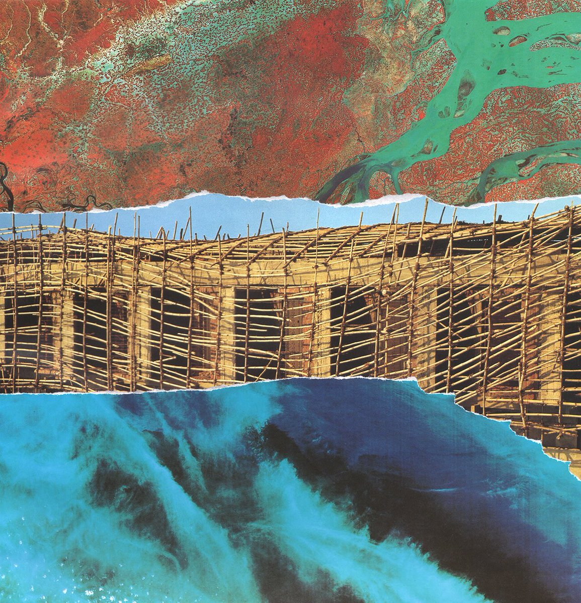 Herbivorepr's tweet image. Here's the art I made last April + May, including a collab piece with Sharon Mackey!

Are you a psychedelic manatee?

See More: curtisbergesen.com

@Collage_World ✂️

#collageart #manatee #lavaca #loveintime #rippedpaper #denver