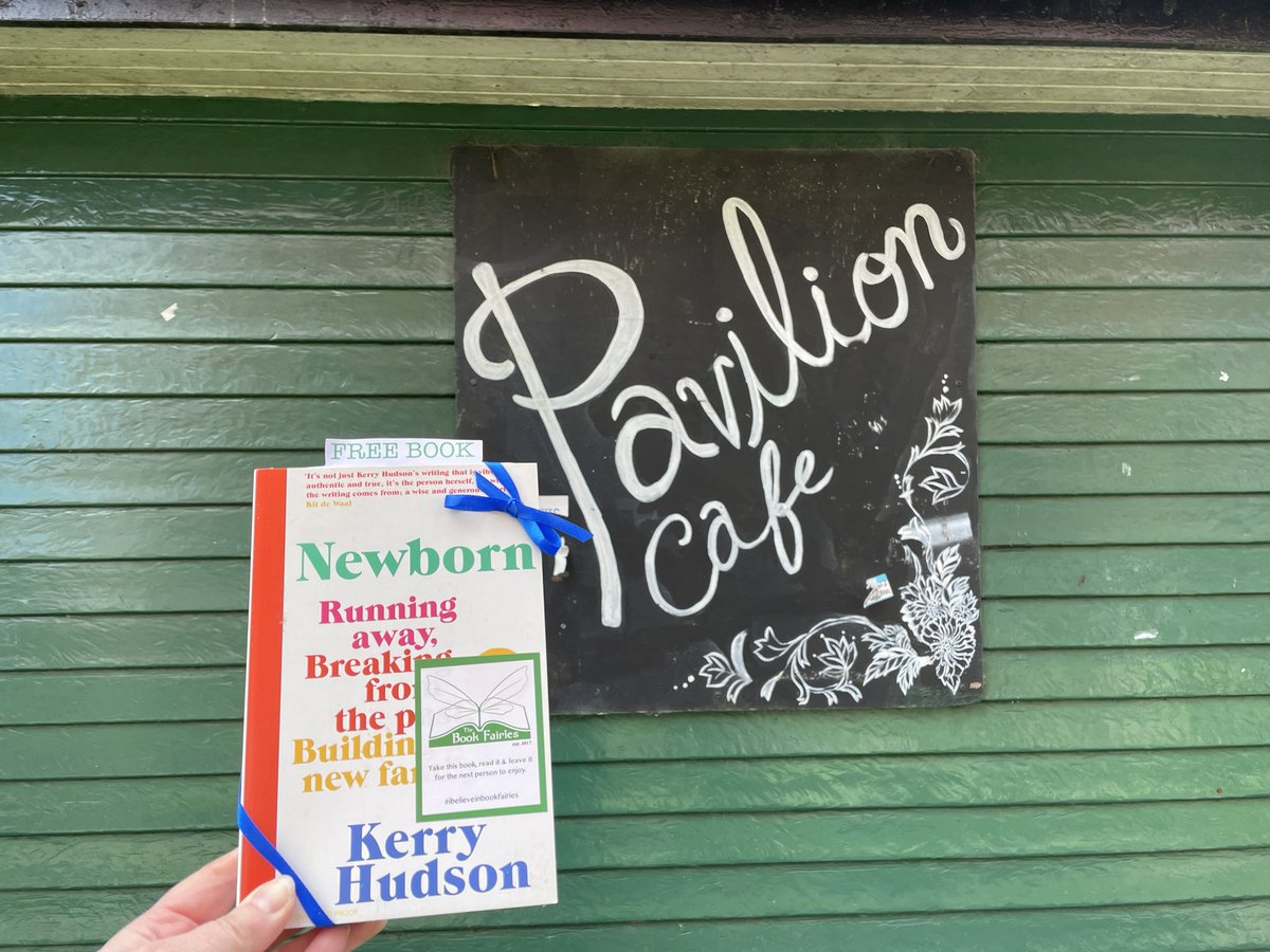 This book fairy is sharing a copy of #Newborn by #KerryHudson! Who will be lucky enough to find this book at the Pavilion Cafe in #TheMeadows #Edinburgh? #ibelieveinbookfairies #VintageBookFairies #BookFairyProofs #NonFiction #NonFictionBookFairies #MumsNet @ThatKerryHudson