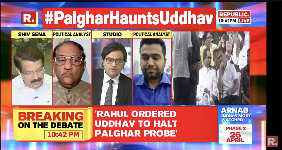 #PalgharHauntsUddhav | Republic was targeted because Arnab spoke very aggressively against the lynching of Sadhus in Palghar. Everybody knows it. It is also a fact that the probe was delayed: Ratan Sharda (@RatanSharda55), Political Analyst & Author Tune in to watch The Debate