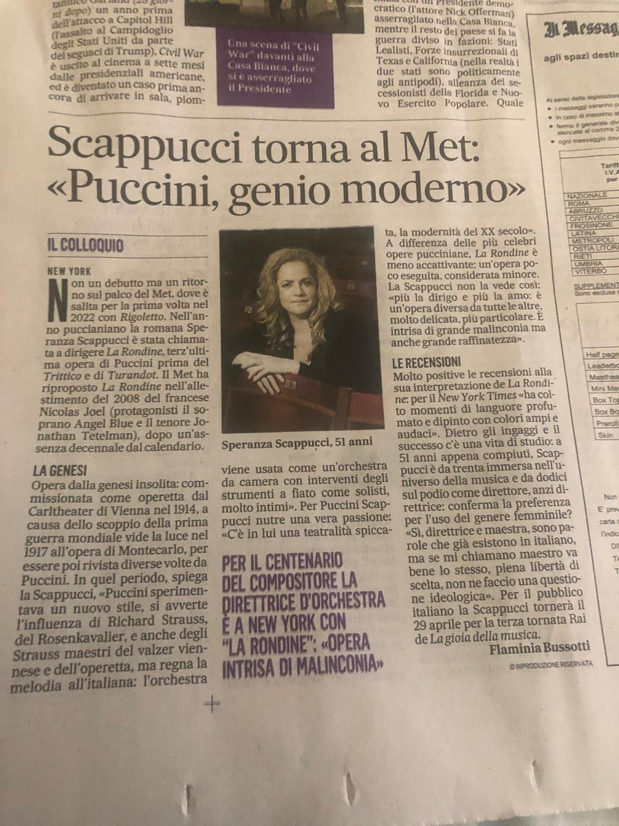 Oggi su @ilmessaggeroit