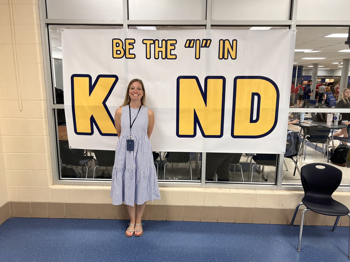 We all can put the I in KIND. Thanks <a href="/HopeSquadFHS/">FAIRMONT HOPE SQUAD</a> for your work this week! #wearefirebirds