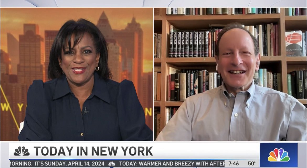 Two fantastic #books out today: An Unfinished Love Story <a href="/DorisKGoodwin/">Doris Kearns Goodwin</a>; Adam Moss's The Work of Art. The art of history at its peak; 43 artists reveal from the inside how something comes from nothing. Both spectacular. nbcnewyork.com/on-air/as-seen… #read #reading #book #art #UShistory