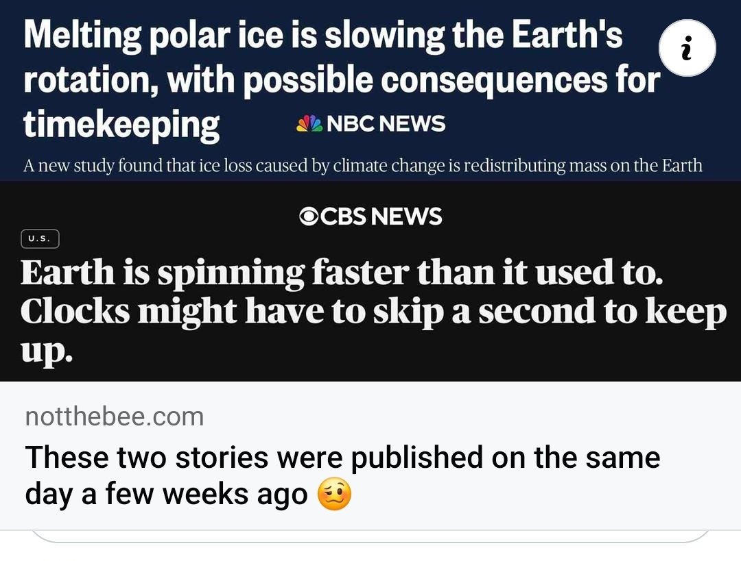 This actually happened. It's like @washingtonpost one year posting a slow hurricane season was #ClimateChange and 1 year and 3 days later saying a slow #hurricaneseason was also climate change.