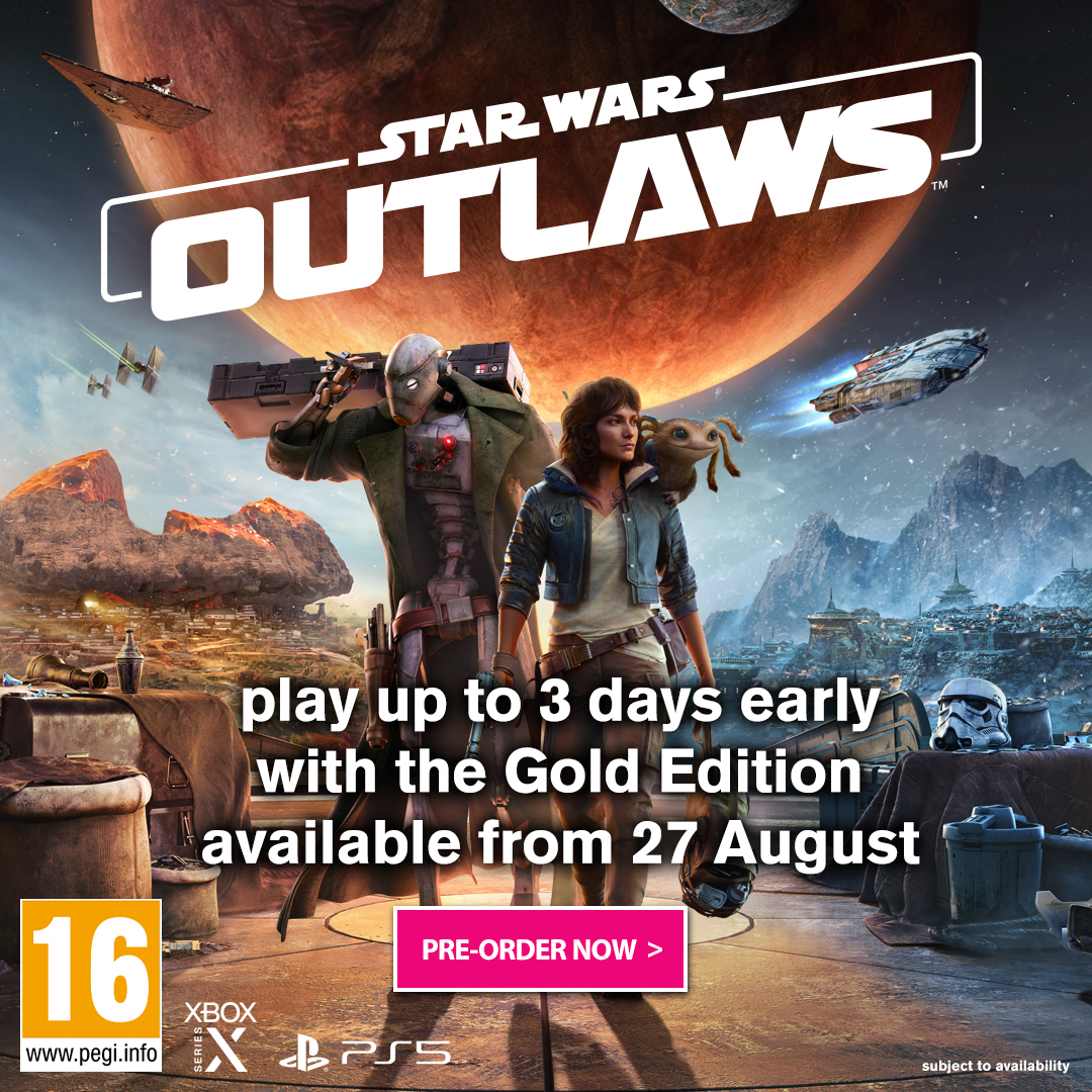 Star Wars Outlaws. Experience the first-ever open world Star Wars™ game. ow.ly/pnZW50Rhjx1