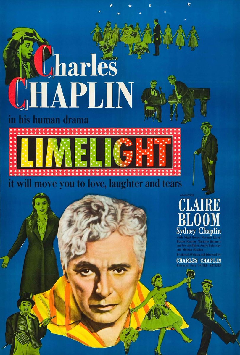 'Calvero: My home is the theater.
Terry: I thought you hated the theater.
Calvero: I also hate the sight of blood, but it's in my veins.' 

#happybirthday #CharlesChaplin