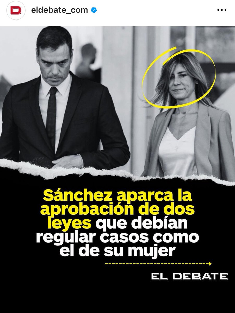 La bienpagá. #Begoña€Pedro, corrupción en régimen de gananciales. #SanchezDimision .