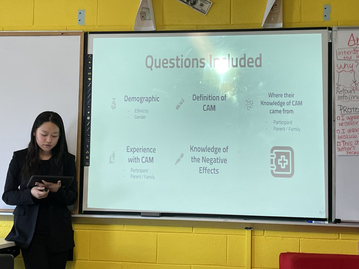 AP Research Presentations Day 4!
The Cultural Influence of Complementary and Alternative Medicine
<a href="/mineolahs/">Mineola High School</a> #mineolaproud