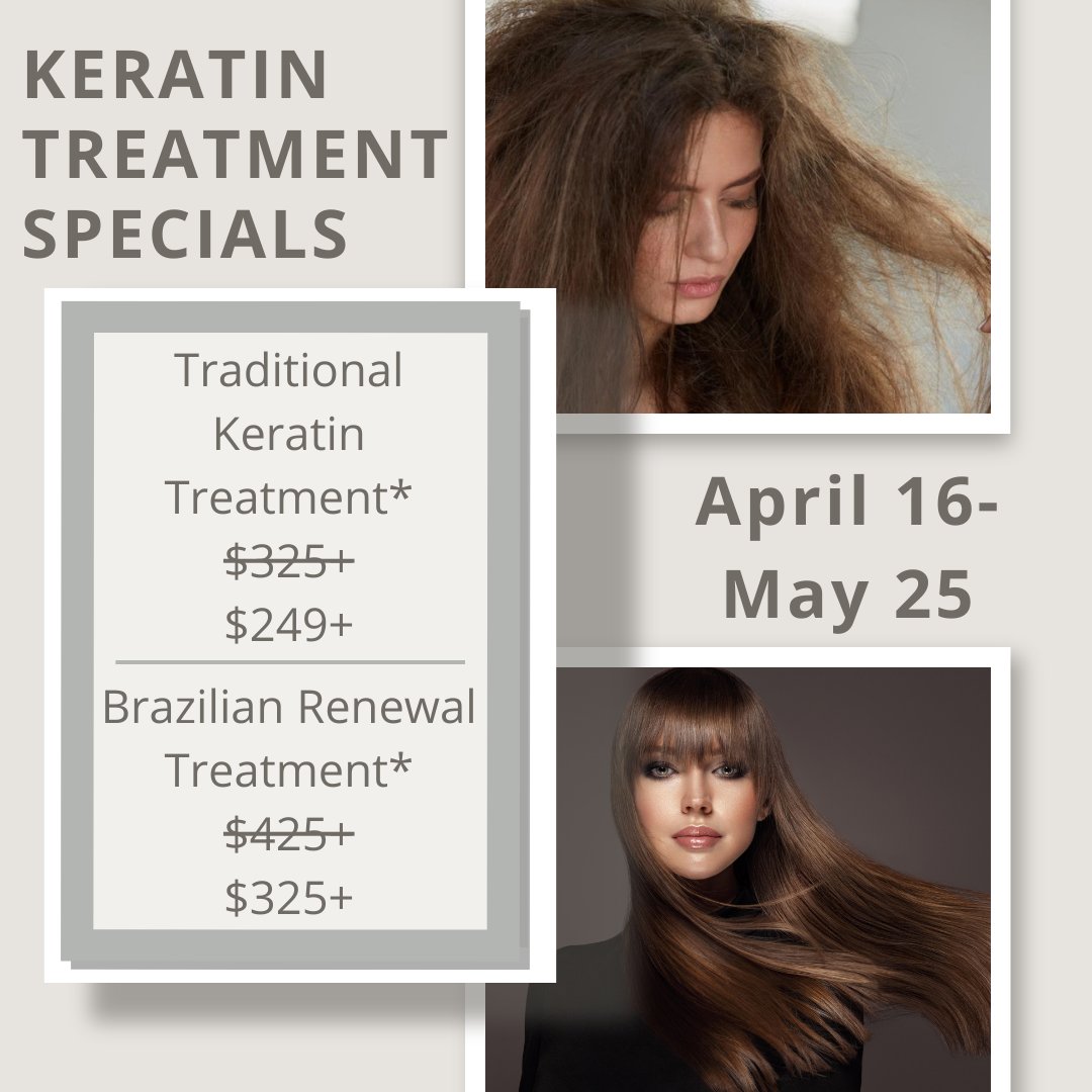 April Showers Bring...FRIZZ!
But don't worry.... #Keratin Treatment Specials Are Here! ✨ 🎉
4/16 - 5/25/24

Learn more & book-->
barronslondonsalon.com/keratin-treatm…

#keratintreatment #hairsalon #buckhead #atlanta #barronslondonsalon #keratintreatments #haircare #hairtreatments #hairstylist