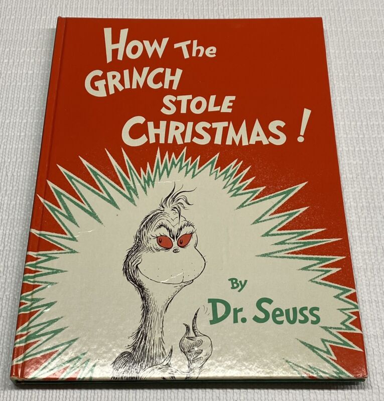 Vintage How The Grinch Stole Christmas First Edition 1957 Printing W/dj ebay.com/itm/VINTAGE-GR… #ad 📗