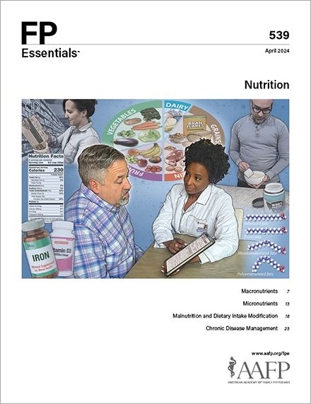 #AAFPCME | FP Essentials April Issue is out- Nutrition including malnutrition & chronic disease management. You can get the one issue or subscribe for the year (deep dives on great topics— reproductive planning & tech in medicine were the last 2 months) buff.ly/4aze4bH