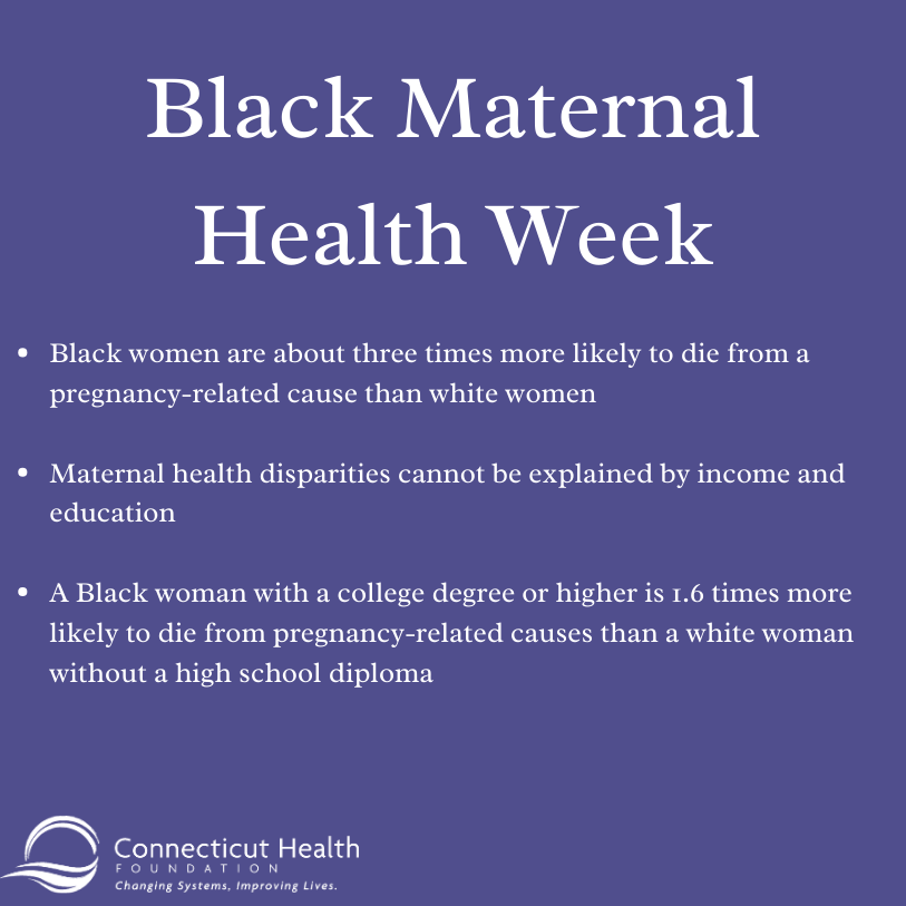 In the U.S., maternal health disparities are alarming. It is our vision that all pregnant people of color have the opportunity for a healthy pregnancy, birth, and start to parenthood. #BlackMaternalHealthWeek