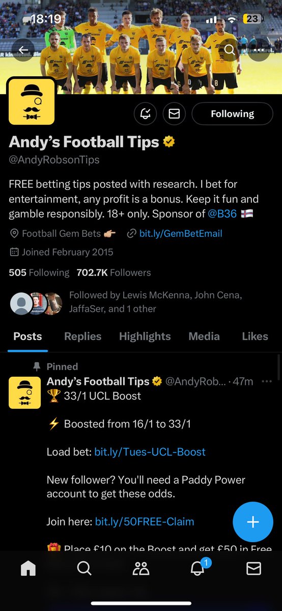 Declanwilson67's tweet photo. @AndyRobsonTips https://t.co/c8E8Am6elm