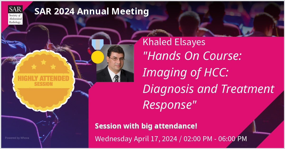 Academy of Online Radiology Education (@acoredu) on Twitter photo 🌟 Tomorrow's #SAR24 course is just around the corner!
🎉 Join us on April 17, 2024, from 02:00 PM to 06:00 PM for a dynamic "Hands-On Course: Imaging of HCC: Diagnosis and Treatment Response" led by our editor-in-chief Dr. <a href="/ElsayesKhaled/">Khaled Elsayes</a>.
💡 Get ready to delve into the 🌟 Tomorrow's #SAR24 course is just around the corner!
🎉 Join us on April 17, 2024, from 02:00 PM to 06:00 PM for a dynamic "Hands-On Course: Imaging of HCC: Diagnosis and Treatment Response" led by our editor-in-chief Dr. <a href="/ElsayesKhaled/">Khaled Elsayes</a>.
💡 Get ready to delve into the