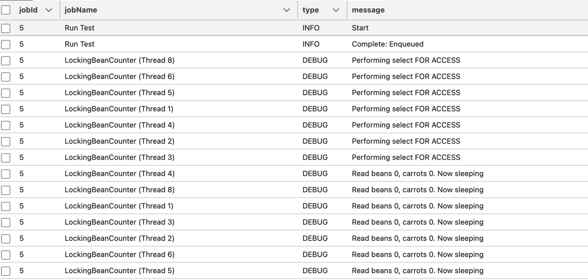 RichardSoftware's tweet photo. Ouch! I'm writing demos to present on locking in Salesforce and thought I'd use a "publish immediately" platform event for locking.

Firing platform events breaks locks!!!!

Here the demo with logging inline, and again with logging delayed until end of execution. https://t.co/PLqq6BYrE6